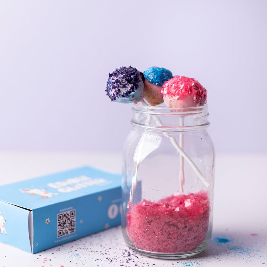 Edible Glitter Flakes - Pink (500g) 